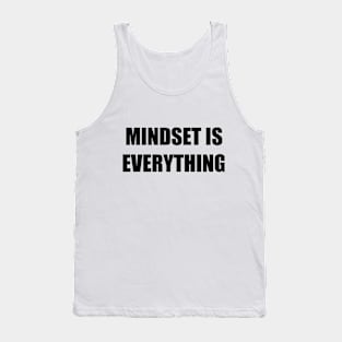 Mindset Quote Simple Typography Tank Top